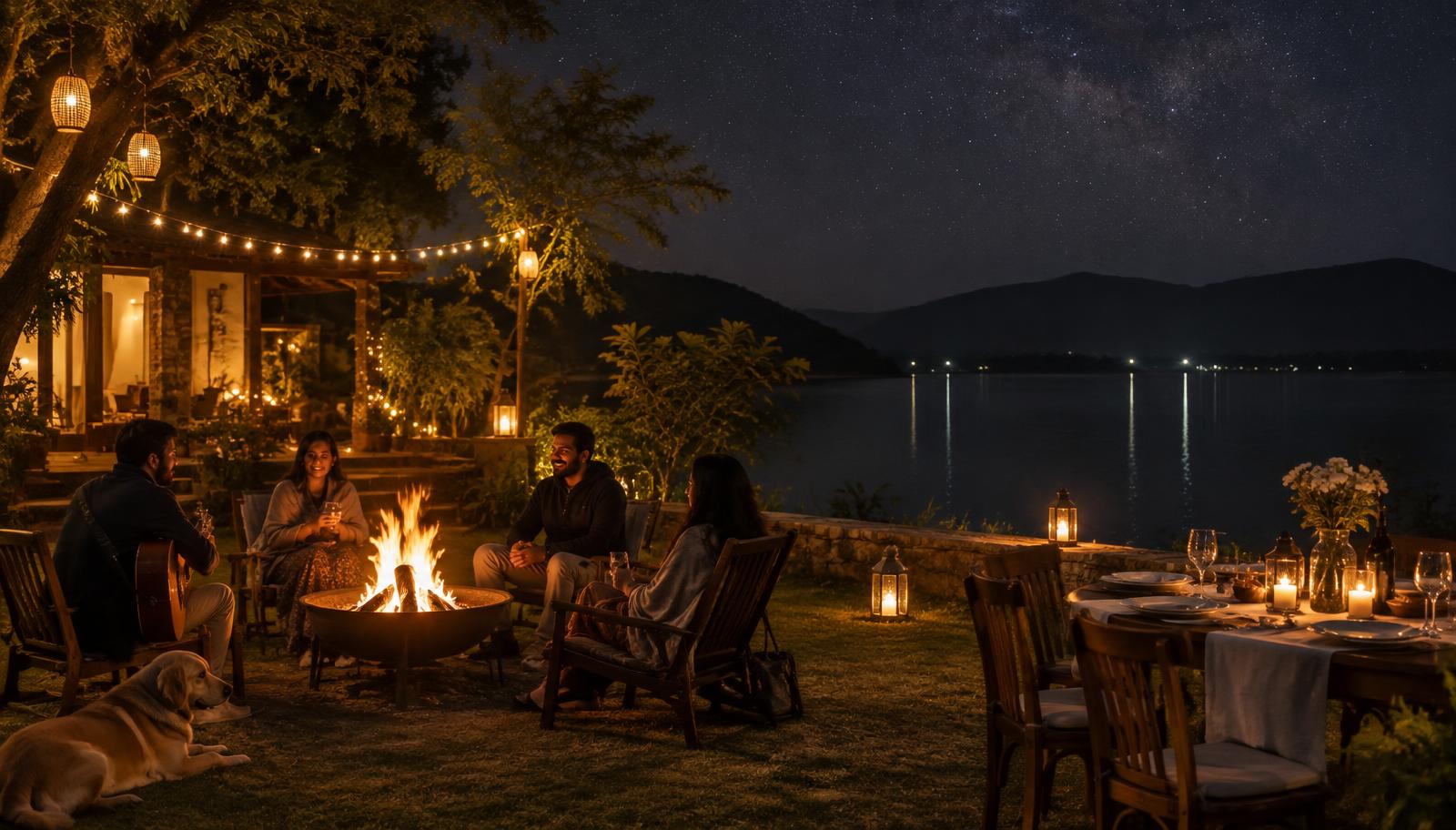 New Year's Eve Near Pune: How to Choose a Relaxed Lakeside Celebration